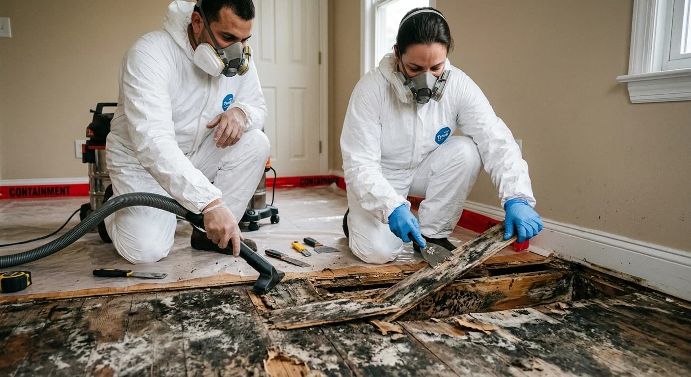 Professional mold removal work - How Can Mold Affect Your Home's Structure?